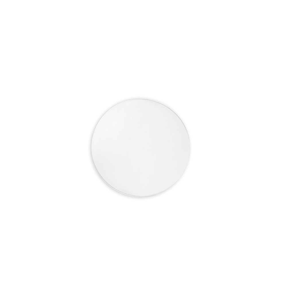 Metal Stamping Blanks Sterling Silver Round, Disc, Circle, 9.75mm (.39"), 20 Gauge, Pack of 5